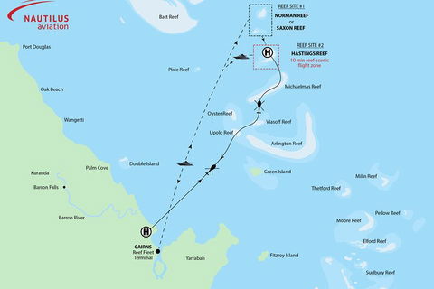 Great Barrier Reef Scenic Helicopter Tour And Cruise From Cairns - Tourism Brisbane 4