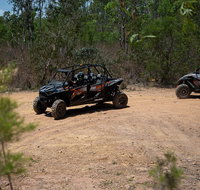 Licence to Thrill offroad tour in Darwin 3 people in a 4 seater vehicle - Brisbane Tourism