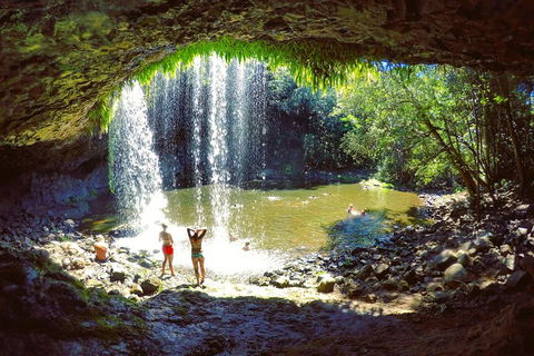 Byron Surrounds: Nimbin Waterfall Adventure - Swimming Tour - Tourism Brisbane 1