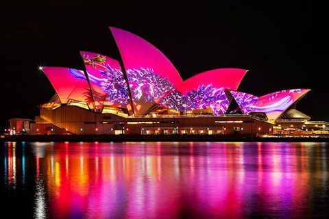 Vivid 90-Minute Sydney Harbour Small Group Catamaran Cruise - Tourism Brisbane 1