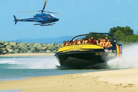 Jet-Boat Ride And Helicopter Flight From The Gold Coast - Tourism Brisbane 3