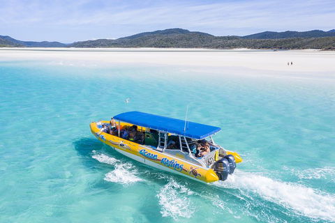 Great Barrier Reef Scenic Flight And Ocean Rafting Whitehaven Beach Day Trip - Tourism Brisbane 5