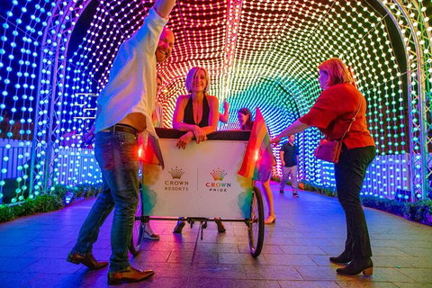 Christmas Lights Rickshaw Tour In Perth - Brisbane Tourism 0