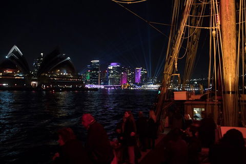 Vivid Tall Ships Dinner Cruise On Sydney Harbour - Tourism Brisbane 4