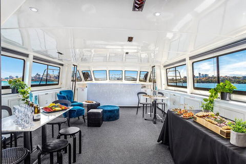 Vivid 90-Minute Sydney Harbour Intimate Catamaran Cruise With Canapes - Brisbane 4u 5